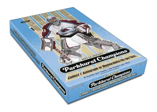 Upper Deck Parkhurst Champions 2023 24 Hockey NHL Hobby Box
