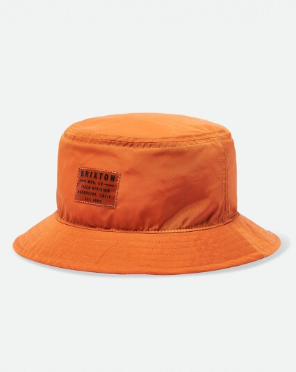 Brixton Vintage Nylon Packable Bucket Oransje Brixton Vintage Nylon Packable Bucket Oransje