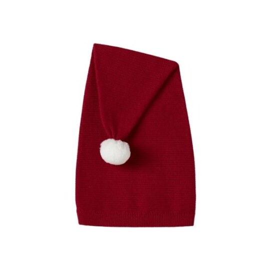 Name It Jester Red Hearts Nmnrismas Knit Hat 47/48