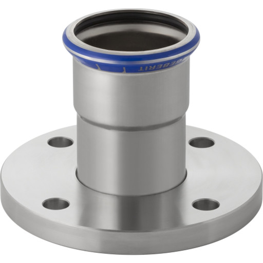 Geberit Mapress Syrefast 88,9mm Flenseovergang Pressfitting for Vann og Gass