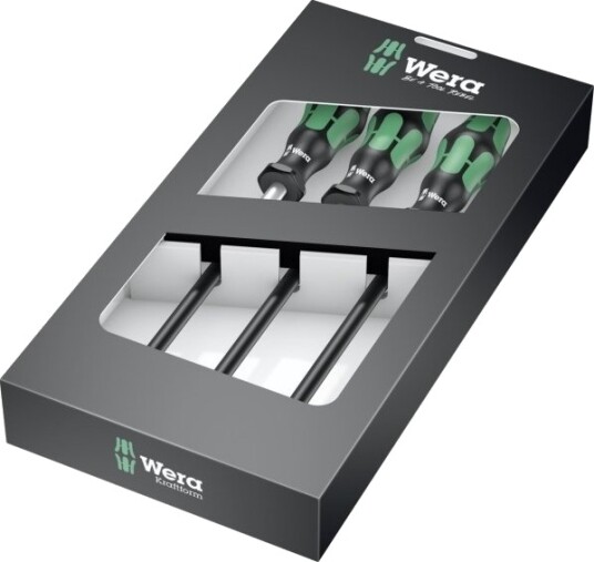 Wera 3913 Skrutrekkersett for Slangeklemmer med Fleksibelt Skaft - 3 deler