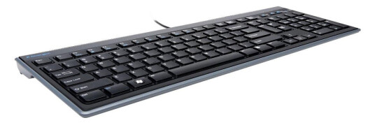 Kensington SlimType - tastatur - Tysk - svart