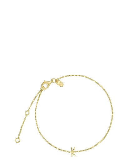 DESIGN LETTERS Archetype Bracelet A Z Gold Plated |Guld |L:21 cm DESIGN LETTERS Archetype Bracelet A Z Gold Plated |Guld |L:21 cm