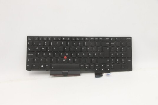 Lite-On - Erstatningstastatur For Bærbar Pc - Bakbelysning - Svensk/Finsk - Svart - For Thinkpad P15 Gen 1 20St, 20Su  T15g Gen 1 20Ur, 20Us