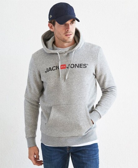 Jack & Jones Jack&jones; Corp Sweat Grå XL