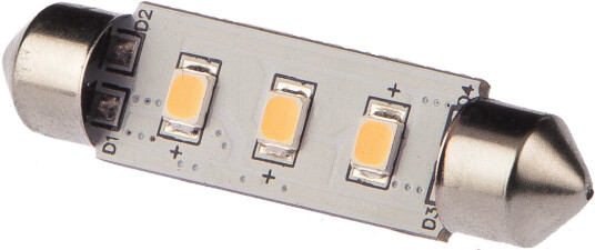 LED pinol pære 42mm 10-35VDC 0,6/5 W LED pinol pære 42mm 10-35VDC 0,6/5 W