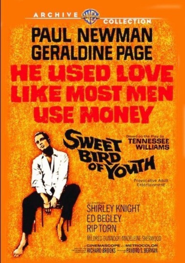 Sweet Bird Of Youth 1962 DVD