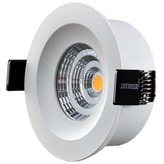 Designlight Q-3MW Downlight med driver 3000 K fast Belysning