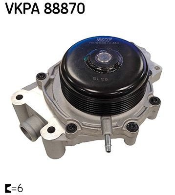 SKF VKPA 88870 Vannpumpe
