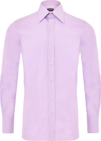 Tom Ford Herre Skjorter Lilla L,