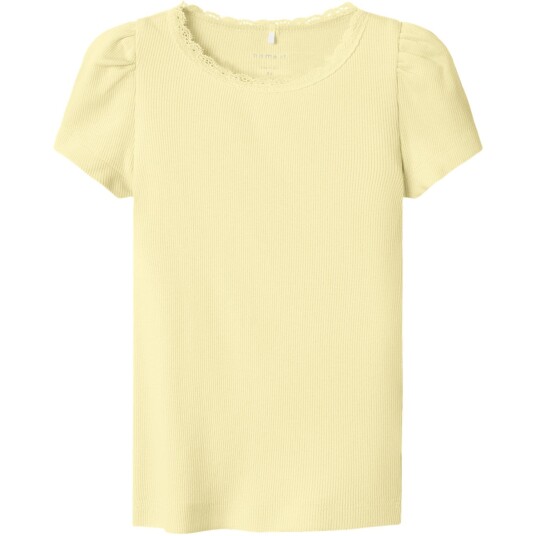 Name It Pastel Yellow Kab T-Shirt Noos 80 Name It Pastel Yellow Kab T-Shirt Noos 80