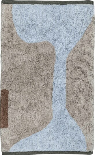 Mette Ditmer Figura teppe Light blue 50x80 cm