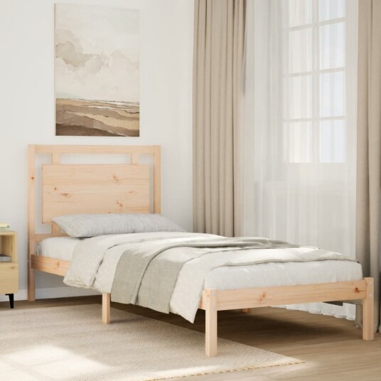 Ekstra lang sengeramme uten madrass 90x220 cm heltre