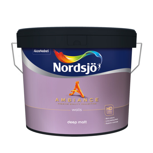NORDSJØ AMBIANCE DEEP MATT VEGGMALING BC 9,3L NORDSJØ AMBIANCE DEEP MATT VEGGMALING BC 9,3L