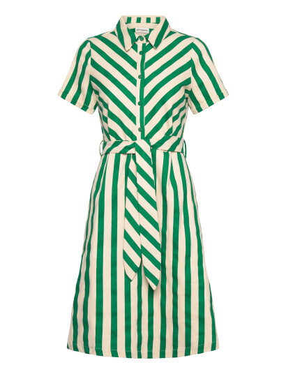 Lollys Laundry Tullell Midi Dress Ss Green S Lollys Laundry Tullell Midi Dress Ss Green S