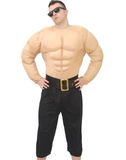 Mr. Strongman Muskeldrakt Kostyme