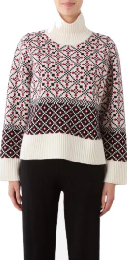 We Norwegians Telemark turtle neck sweater S flerfarget dame