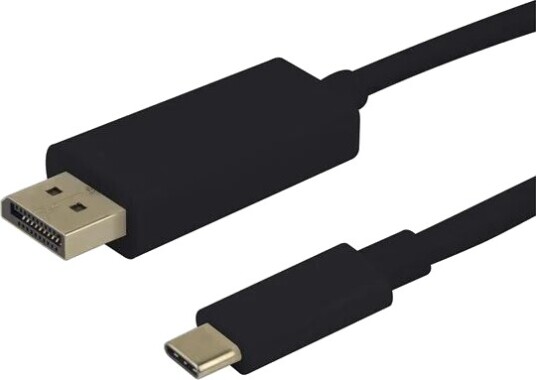 Deltaco USB C DisplayPort kabel 50cm USBC DP50