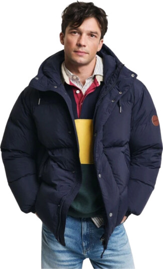 Gant Herre Jakker Blå XL,