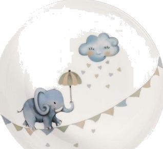 Villeroy & Boch Walk like an Elephant dyp tallerken Ø19 cm Multi Villeroy & Boch Walk like an Elephant dyp tallerken Ø19 cm Multi