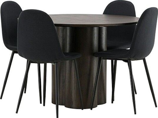 Spisegruppe Venture Home Olivia med 4 Polar Stoler