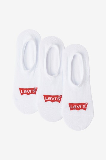 Levi's Ankelsokker Levis High Cut Batwing Logo 3 pakning Natur Levi's Ankelsokker Levis High Cut Batwing Logo 3 pakning Natur