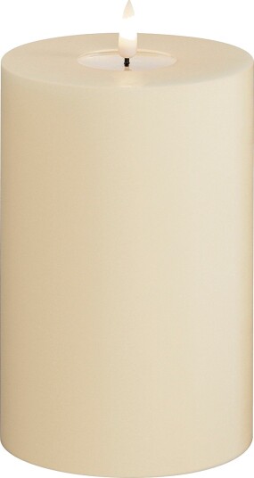 DeluxeHomeart LED søylelys 10x15 cm Hvit DeluxeHomeart LED søylelys 10x15 cm Hvit