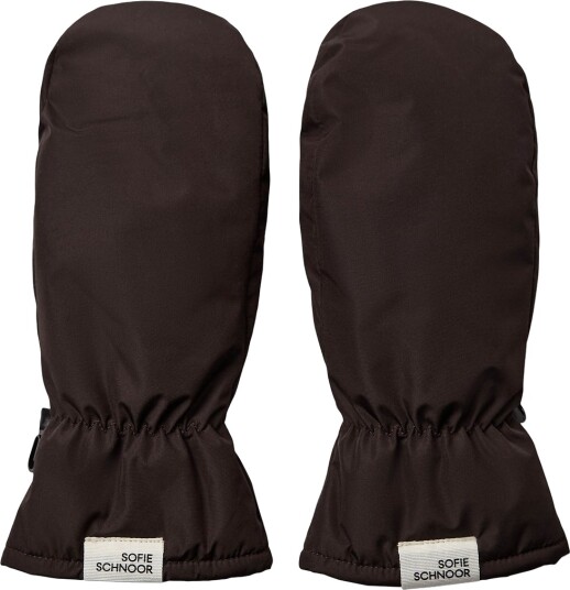 Sofie Schnoor Young Noviesy Mittens Brown ONE SIZE