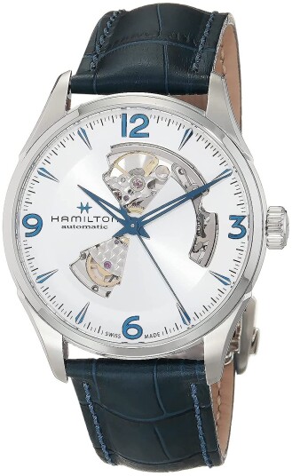 Hamilton Herreklokke H32705651 Jazzmaster Sølvfarget/Lær Ø42 mm