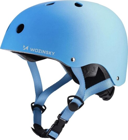 Wozinsky BMX/Sparkesykkelhjelm - Str. M (54-58cm) - Bl?? Gradient