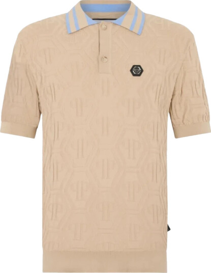 Philipp Plein Herre Topper Beige M,