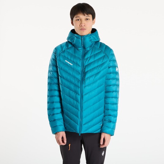 Mammut Broad Peak In Hooded Jacket Men Deep Teal Black L