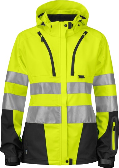 ProJob 6423 Jakke Dame En Iso 20471 Kl 3/2 Yellow/Black XS