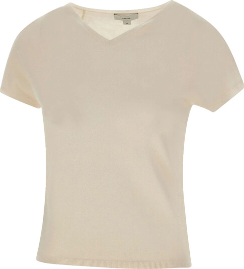 Vince Dame Strikkevarer Beige L, Vince Dame Strikkevarer Beige L,