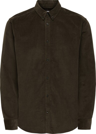 Only & Sons Michael Regular Cord Stretch Long Sleeve Brun L