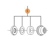 Konus Venstre FH M675 Deore XT Med Flere Konus Venstre FH M675 Deore XT Med Flere