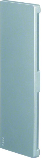 Hager BR652106DLAN Endestykke Aluminium, Symmetrisk 210 X 86 mm
