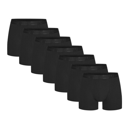 Urberg Men"s Bamboo Boxers 7-pack Black Beauty S