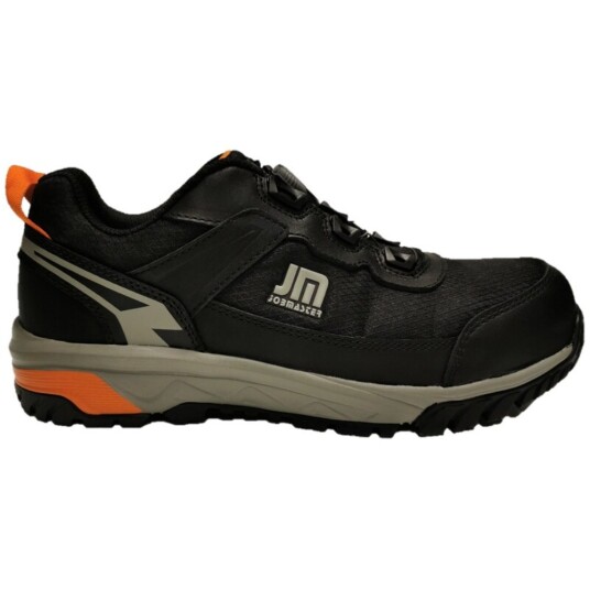 Jobmaster 3185 Airmax Fitgo Low Vernesko med Fitgo, svart, 1 par 44