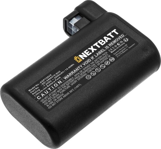 Batteri til AEG Electrolux Osiris etc