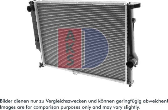 AKS DASIS 050750N Radiator motorkjøling