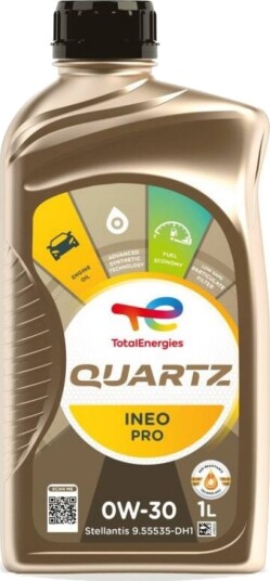 Motorolje TOTAL 0W30 QUARTZ INEO PRO 1L