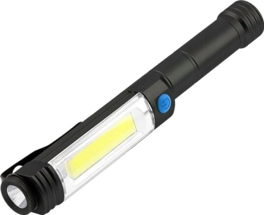 Gtv Lommelykt Led På Batteri 3Xaa 6W 400Lm 6400K Ip44 Svart Gtv Lommelykt Led På Batteri 3Xaa 6W 400Lm 6400K Ip44 Svart