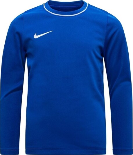 Nike Treningsskjorte Dri FIT Park 26 Crew   Blå/Hvit Barn størrelse M: 137 147 cm