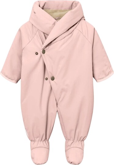 MINI A TURE Matfianna Fleece Lined Winter Pramsuit. Grs ADOBE ROSE 74