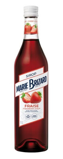 Marie Brizard Sirup De Fraise / Jordbær +Pant Fl 70 Marie Brizard Sirup De Fraise / Jordbær +Pant Fl 70