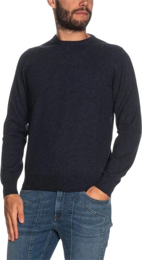 Gran Sasso Herre Strikkevarer Svart L, Gran Sasso Herre Strikkevarer Svart L,