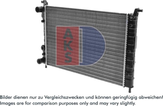 AKS DASIS 081030N Radiator motorkjøling