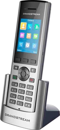 Grandstream DP730 trådløs DECT IP telefon med bordstativ Sølv Grandstream DP730 trådløs DECT IP telefon med bordstativ Sølv