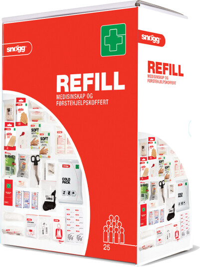Snøgg refill til medisinskap 1 stk